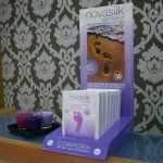 Expositor exfoliante de pies para  peluquerías