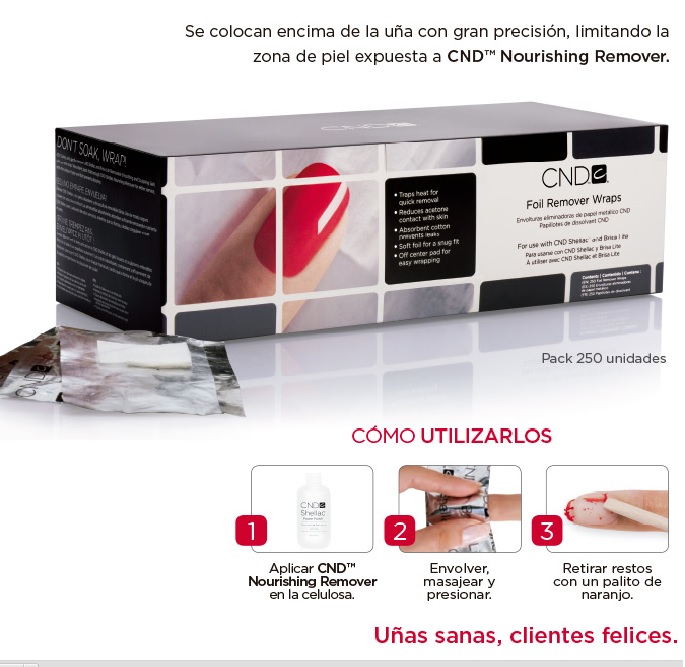 Remover wraps shellac