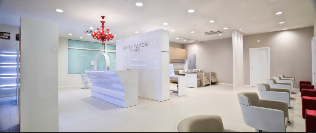 peluquería elegir muebles