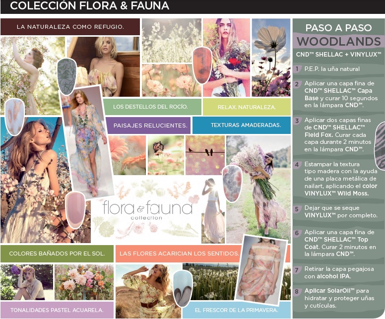 shellac flora & fauna inspiración natural